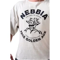 Heren T-shirt Nebbia NEBBIA x OLYMPIA Washed Rag Top GOLDEN AGE 788 light grey