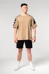 Heren T-shirt Nebbia  Oversized T-shirt LIFTING CLUB Light Brown