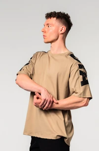 Heren T-shirt Nebbia  Oversized T-shirt LIFTING CLUB Light Brown