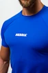 Heren T-shirt Nebbia Performance+ Workout Compression T-shirt PERFORMANCE 346 blue
