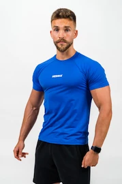 Heren T-shirt Nebbia Performance+ Workout Compression T-shirt PERFORMANCE 346 blue