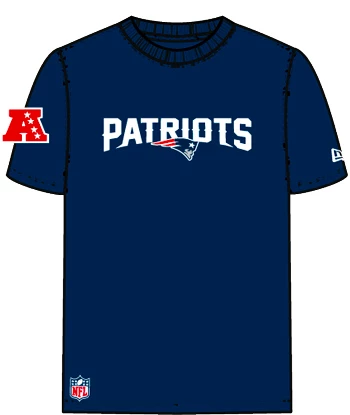 Heren T-shirt New Era  Fan Tee NFL New England Patriots S