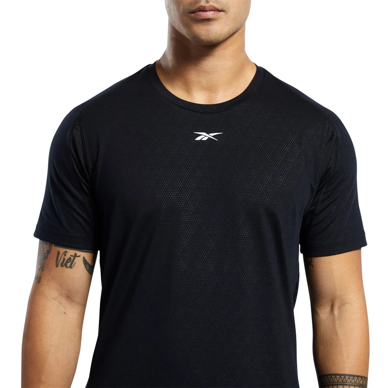 Heren T-shirt Reebok  SmartVent Black