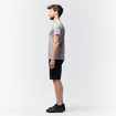 Heren T-shirt Salewa  Solidlogo Dri-Release Heather Grey
