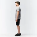 Heren T-shirt Salewa  Solidlogo Dri-Release Heather Grey