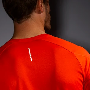 Heren T-shirt Salomon Cross Run SS Tee Fiery Red
