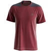 Heren T-shirt Salomon Outline SS Tee Cabernet