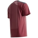 Heren T-shirt Salomon Outline SS Tee Cabernet