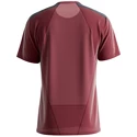 Heren T-shirt Salomon Outline SS Tee Cabernet