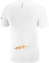 Heren T-shirt Salomon Sense Aero SS Tee White/Autumn Blaze