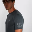 Heren T-shirt Salomon  XA Trail Tee M Ebony