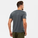 Heren T-shirt Salomon  XA Trail Tee M Ebony