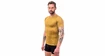 Heren T-shirt Sensor Coolmax Mesh Mustard