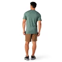 Heren T-shirt Smartwool Merino Sport 120 Mountain Biking Sage Heather