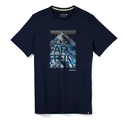 Heren T-shirt Smartwool  Merino Sport 150 Go Far Feel Good Summit Navy