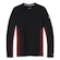 Heren T-shirt Smartwool  Merino Sport 150 Long Sleeve Crew Red/Black