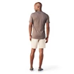 Heren T-shirt Smartwool  Merino Sport 150 Overland Adventure Flint Heather