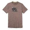 Heren T-shirt Smartwool  Merino Sport 150 Overland Adventure Flint Heather