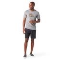 Heren T-shirt Smartwool  Merino Sport 150 Overland Adventure Gray Heather