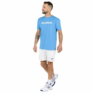 Heren T-shirt Tecnifibre  Club Cotton Tee Azur L