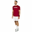 Heren T-shirt Tecnifibre Club Cotton Tee Cardinal