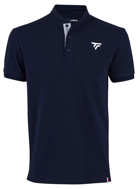 Heren T-shirt Tecnifibre  Pro Polo Pique Navy