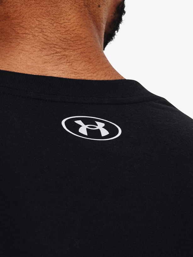 Heren T-shirt Under Armour  CAMO BOXED SPORTSTYLE LS-BLK M