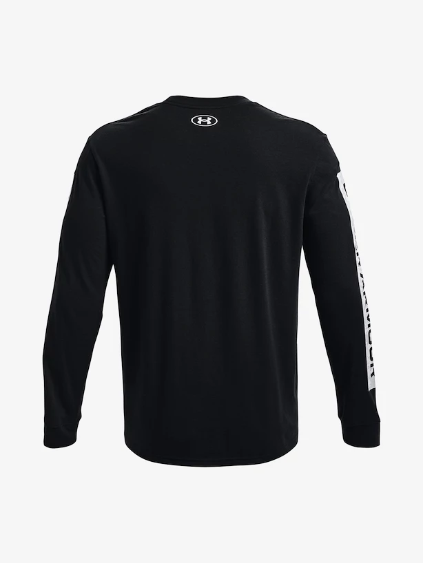 Heren T-shirt Under Armour  CAMO BOXED SPORTSTYLE LS-BLK M