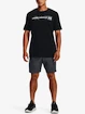 Heren T-shirt Under Armour  CAMO CHEST STRIPE SS-BLK