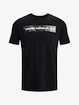 Heren T-shirt Under Armour  CAMO CHEST STRIPE SS-BLK