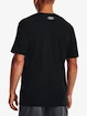 Heren T-shirt Under Armour  CAMO CHEST STRIPE SS-BLK