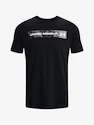 Heren T-shirt Under Armour  CAMO CHEST STRIPE SS-BLK