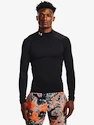 Heren T-shirt Under Armour  Comp Mock-BLK XS