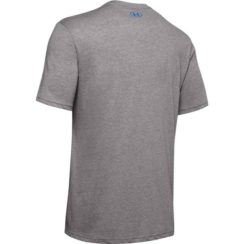 Heren T-shirt Under Armour  GL Foundation SS T Grey