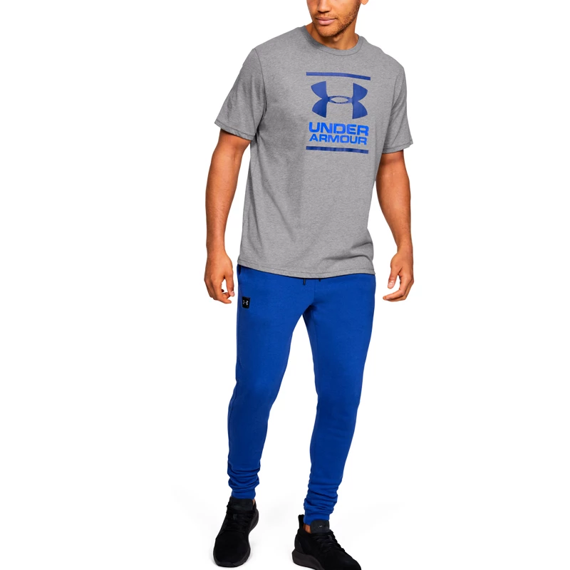 Heren T-shirt Under Armour  GL Foundation SS T Grey S