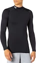 Heren T-shirt Under Armour  HeatGear Armour Comp Mock LS Black M