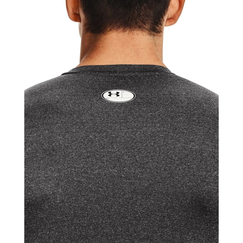Heren T-shirt Under Armour HeatGear Comp LS Grey