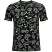 Heren T-shirt Under Armour  Run Ur Face Off Print SS Black