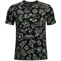 Heren T-shirt Under Armour  Run Ur Face Off Print SS Black