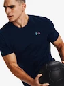 Heren T-shirt Under Armour  Rush Seamless GeoSport SS-NVY