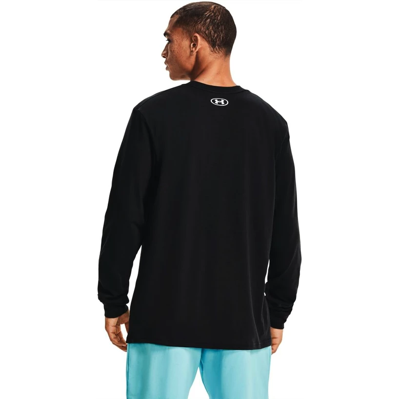 Heren T-shirt Under Armour  SPORTSTYLE LOGO LS-BLK S