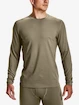 Heren T-shirt Under Armour  Tac Crew CGI Base-BRN L