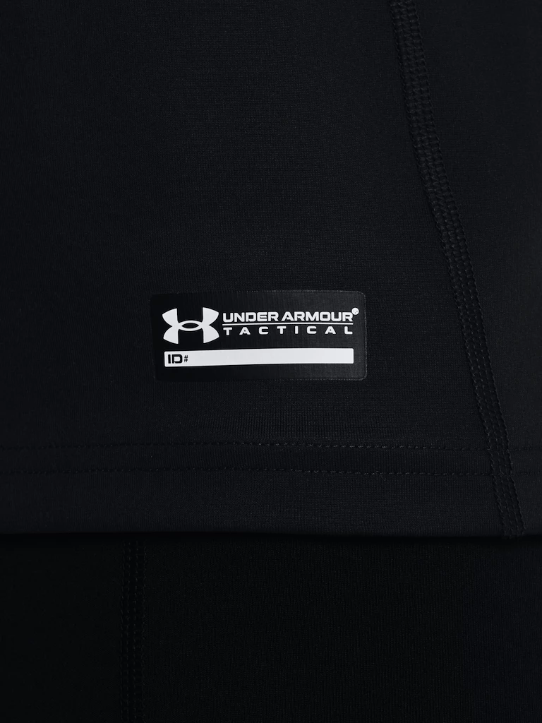 Heren T-shirt Under Armour  Tac Mock CGI Base-BLK