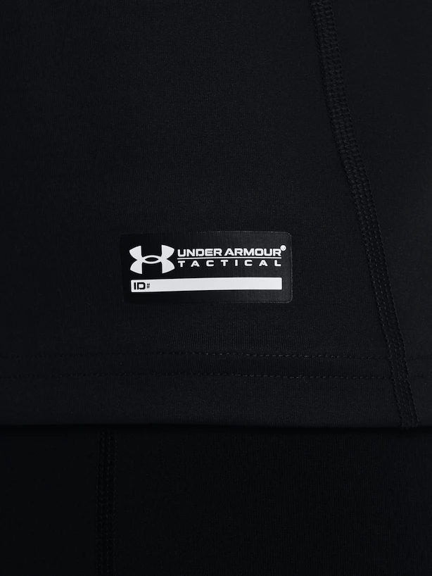 Heren T-shirt Under Armour  Tac Mock CGI Base-BLK