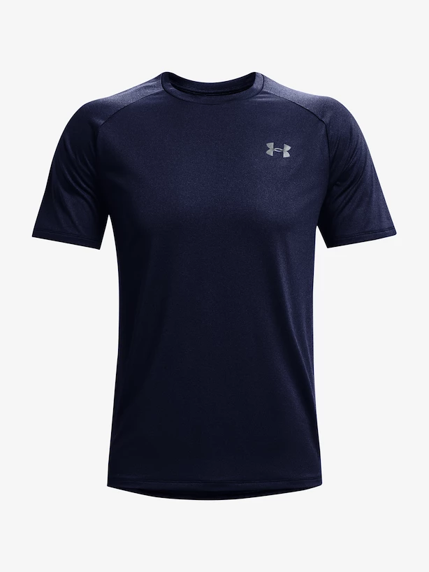 Heren T-shirt Under Armour  Tech 2.0 SS Tee Novelty-NVY S
