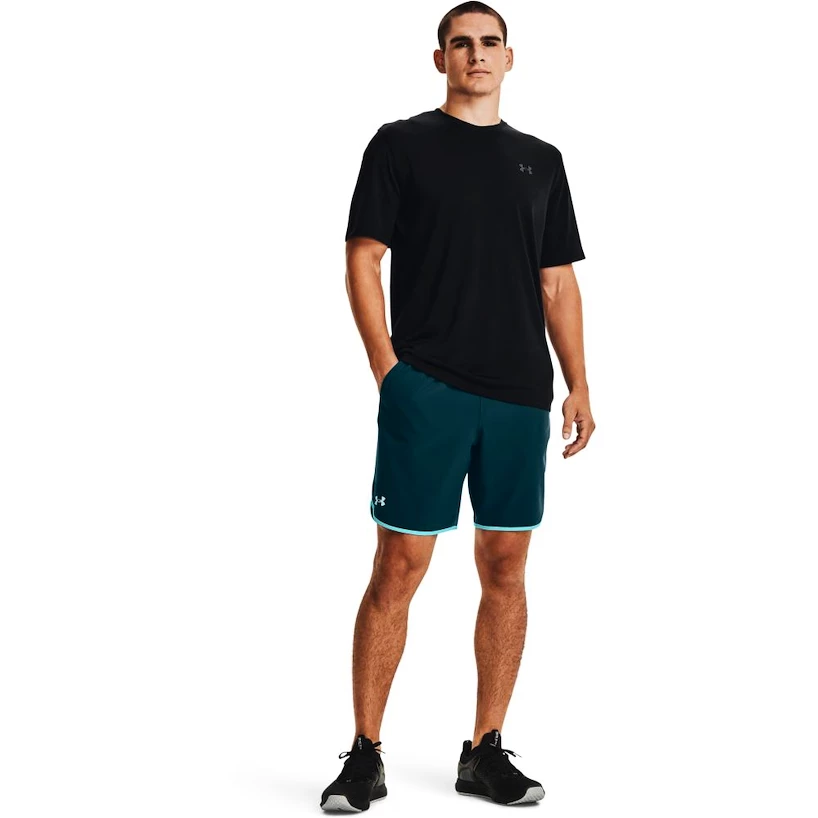 Heren T-shirt Under Armour  Training Vent Camo SS-BLK XXL