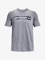 Heren T-shirt Under Armour  UA CAMO CHEST STRIPE SS-GRY