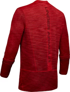 Heren T-shirt Under Armour  Vanish Seamless LS Nov 1 Red S