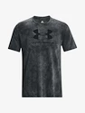 Heren T-shirt Under Armour  WASH TONAL SPORTSTYLE SS-BLK