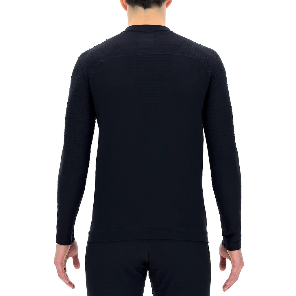 Heren T-shirt UYN  Run Fit OW Shirt Blackboard